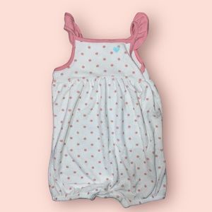 ☠️5/$20☠️ CARTERS | POLKA DOT RUFFLE JUMPER/BEACH COVER